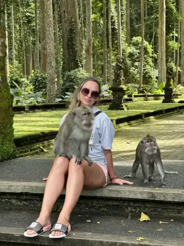 Лес обезьян в Убуде