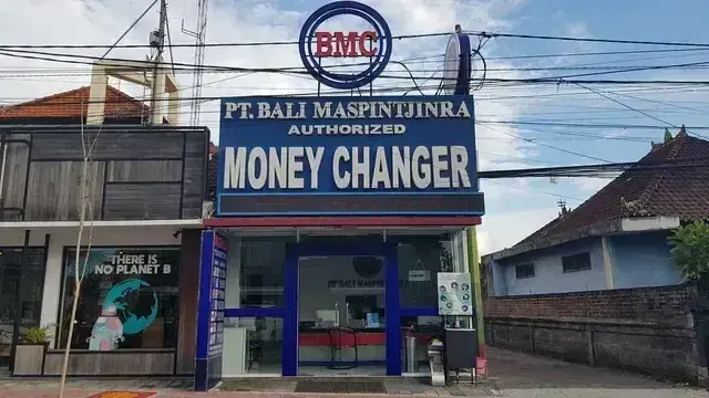 Официальный обменник на Бали